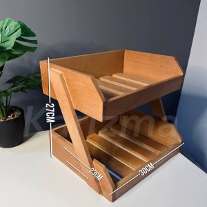 ستاند خشب شرايط دورين تحفه جدا 😍😍 🔹 تصميم مميز يشرفك قدام اي حد 🔹الخامة خشب 🔹المقاس 23*30 سم وارتفاع 27 سم 🔹 متعدد الاستخدامات : * لبرطمانات التوابل و البقوليات * لتقديم الفاكهه بشكل جديد ومختلف * تربو لوضع الخضراوات على الرخامه * لوضع المعجنات والمخبوزات 🥐🥐 🔹 خشب موسكي نمره 1 بسعر ٥٥٠